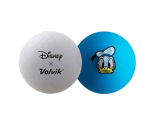 М'ячі для гольфу Volvik Disney Donald 4 шт, блакитно-сірі