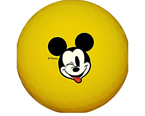М'ячі для гольфу Volvik Disney Mickey 4 шт, сіро-жовті
