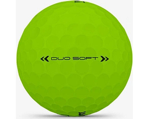 М'ячі для гольфу Wilson Staff Duo Soft 2025 12 шт, зелені