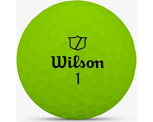М'ячі для гольфу Wilson Staff Duo Soft 2025 12 шт, зелені
