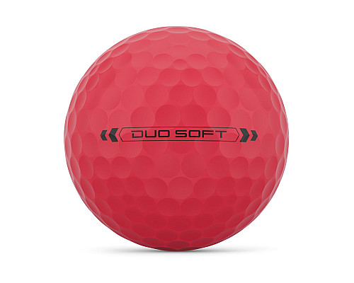 М'ячі для гольфу Wilson Staff Duo Soft 2025 12 шт, червоні