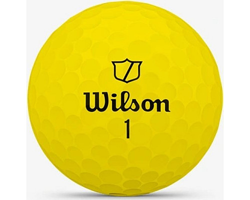 М'ячі для гольфу Wilson Staff Duo Soft 2025 12 шт, жовті