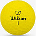 М'ячі для гольфу Wilson Staff Duo Soft 2025 12 шт, жовті
