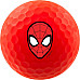 М'ячі для гольфу Volvik Marvel Spider Man 4 шт, червоно-сині