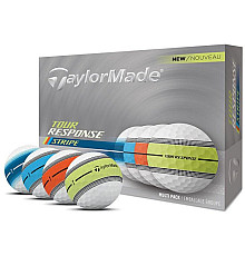 М'ячі для гольфу Taylor Made Tour Response Stripe Multi 2025 12 шт, різнокольорові
