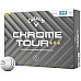 М'ячі для гольфу Callaway Chrome Tour Triple Diamond Track 2025 12 шт, білі