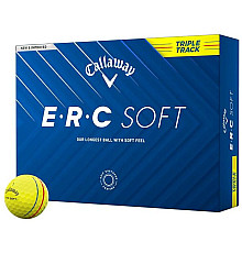 М'ячі для гольфу Callaway ERC Soft 2025 12 шт, жовті