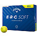 М'ячі для гольфу Callaway ERC Soft 2025 12 шт, жовті