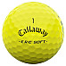 М'ячі для гольфу Callaway ERC Soft 2025 12 шт, жовті