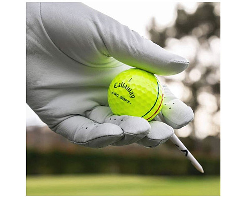 М'ячі для гольфу Callaway ERC Soft 2025 12 шт, жовті