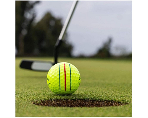 М'ячі для гольфу Callaway ERC Soft 2025 12 шт, жовті