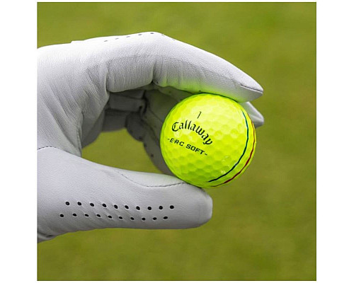 М'ячі для гольфу Callaway ERC Soft 2025 12 шт, жовті