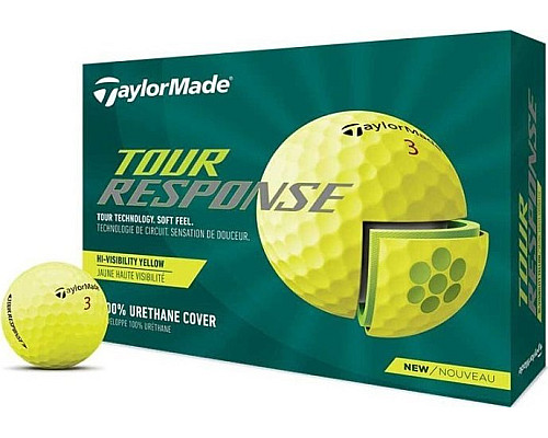 М'ячі для гольфу Taylor Made Tour Response 12 шт, жовті
