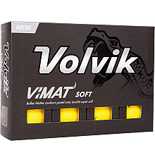 М'ячі для гольфу Volvik Vimat Soft 12 шт, жовті