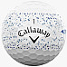 М'ячі для гольфу Callaway Supersoft  Splatter 360, 2025 12 шт, біло-синій