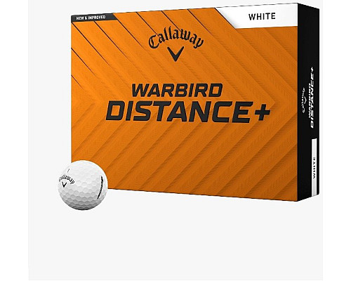 М'ячі для гольфу Callaway Warbird 12 шт, білі