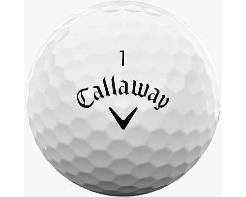 М'ячі для гольфу Callaway Warbird 12 шт, білі