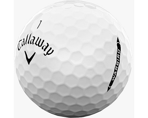 М'ячі для гольфу Callaway Warbird 12 шт, білі