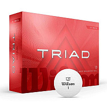М'ячі для гольфу Wilson TRIAD 12 шт, білі