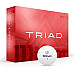 М'ячі для гольфу Wilson TRIAD 12 шт, білі