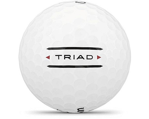 М'ячі для гольфу Wilson TRIAD 12 шт, білі