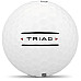 М'ячі для гольфу Wilson TRIAD 12 шт, білі