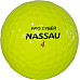 М'ячі для гольфу Nassau Pro Cyber 12 шт, жовті
