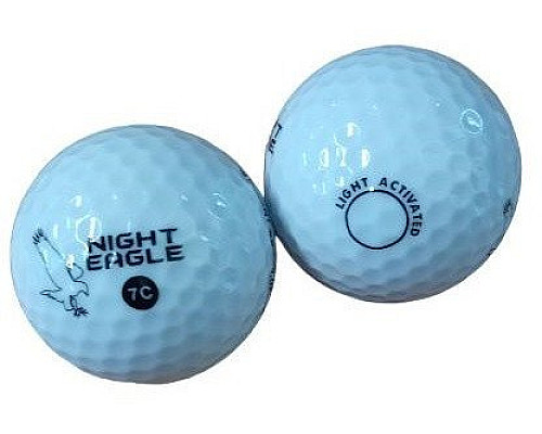 М'ячі для гольфу Premier Glow Night Eagle Led 6 шт, білі