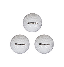 М'ячі для гольфу inSPORTline Peloter 3 шт, білі