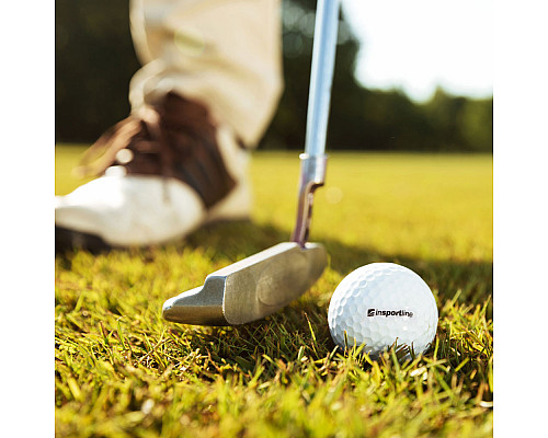 М'ячі для гольфу inSPORTline Peloter 3 шт, білі