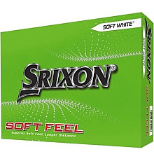 М'ячі для гольфу Srixon Soft Feel 12 шт, білі