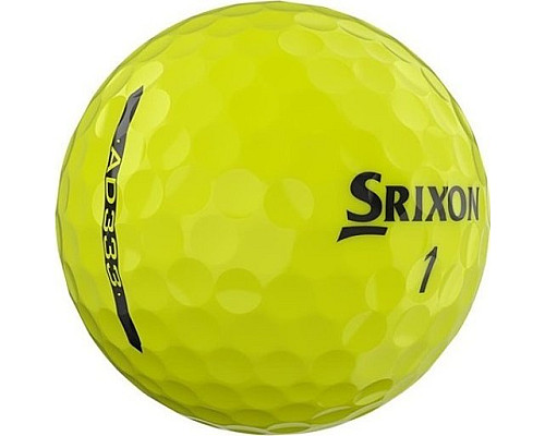 М'ячі для гольфу Srixon AD333 12 шт, жовті