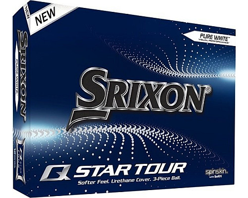 М'ячі для гольфу Srixon Q-Star Tour5 12 шт, білі