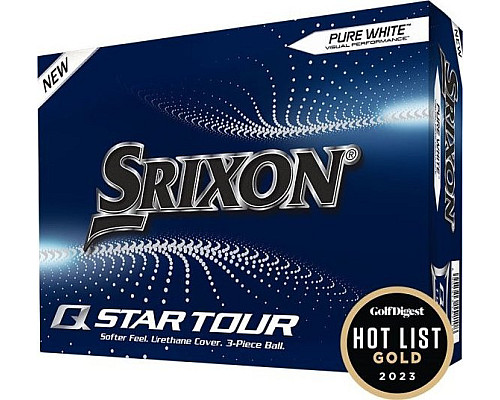 М'ячі для гольфу Srixon Q-Star Tour5 12 шт, білі