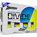 М'ячі для гольфу Srixon Q-Star Tour Divide 12 шт, жовто-блакитні