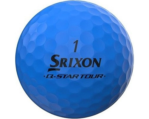 М'ячі для гольфу Srixon Q-Star Tour Divide 12 шт, жовто-блакитні