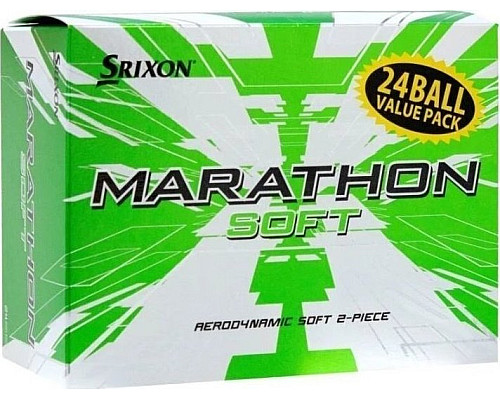 М'ячі для гольфу Srixon Marathon 24 шт, білі