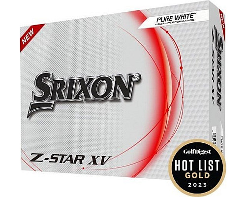 М'ячі для гольфу Srixon Z-Star XV 12 шт, білі
