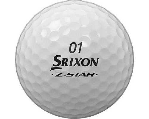 М'ячі для гольфу Srixon Z-Star Divide 12 шт, біло-жовтий
