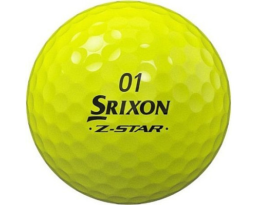 М'ячі для гольфу Srixon Z-Star Divide 12 шт, біло-жовтий