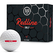 М'ячі для гольфу Redline 59 Tour 12 шт, білі