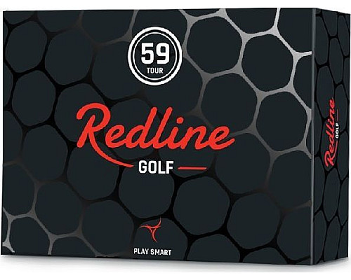 М'ячі для гольфу Redline 59 Tour 12 шт, білі