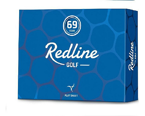 М'ячі для гольфу Redline 69 Tour 12 шт, білі