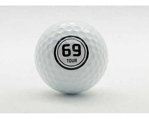 М'ячі для гольфу Redline 69 Tour 12 шт, білі
