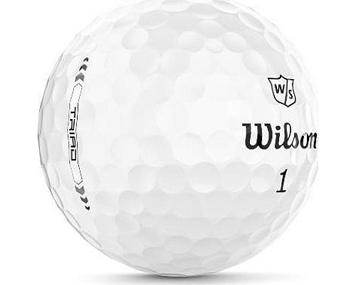 М'ячі для гольфу Wilson Staff TRIAD 12 шт, білі