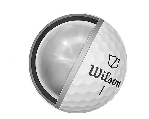 М'ячі для гольфу Wilson Staff Model 12 шт, білі