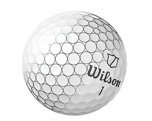 М'ячі для гольфу Wilson Staff Model 12 шт, білі