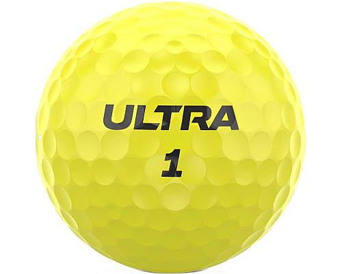 М'ячі для гольфу Wilson ULTRA Distance 2023 15 шт, жовті