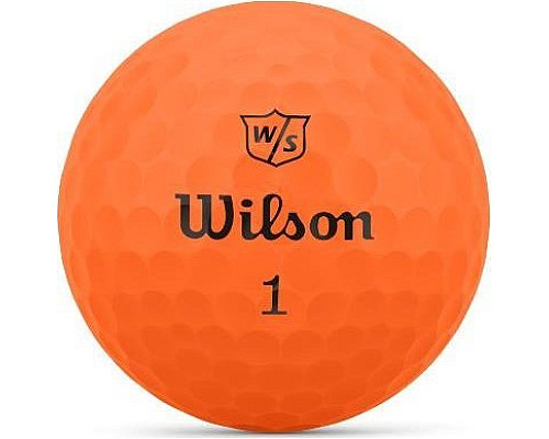 М'ячі для гольфу Wilson Staff Duo Soft 12 шт, помаранчеві