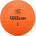 М'ячі для гольфу Wilson Staff Duo Soft 12 шт, помаранчеві